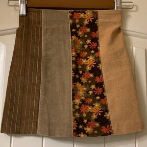 K. C Parker Multicolor Floral Mini Skirt